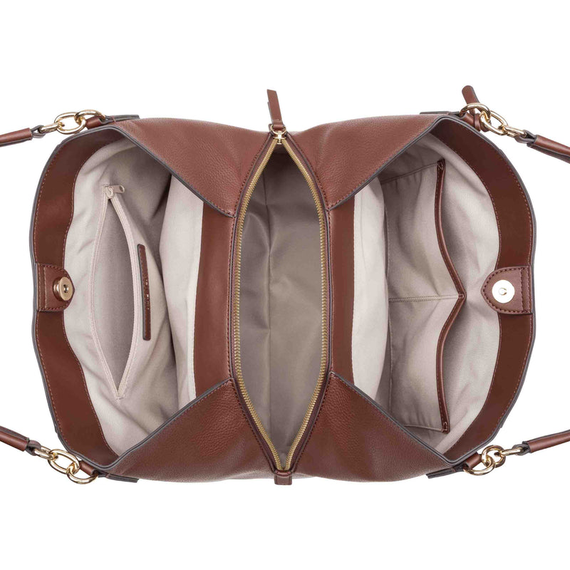 Deacon Triple Compartment Shoulder Bag