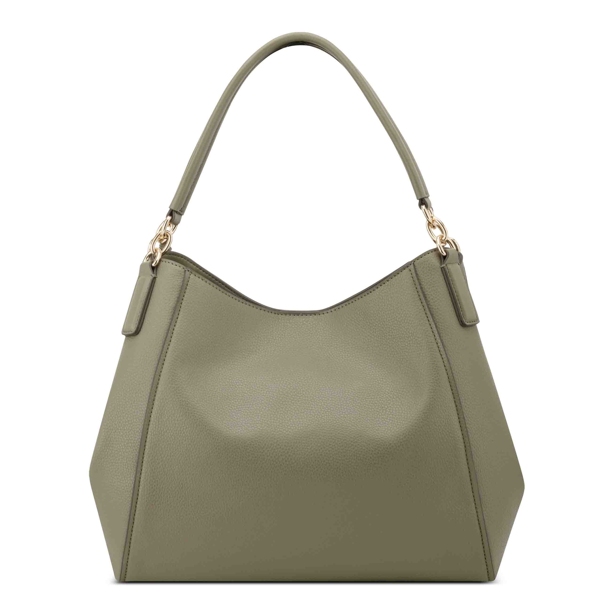 Deacon Triple Compartment Shoulder Bag - Loden | Nine West