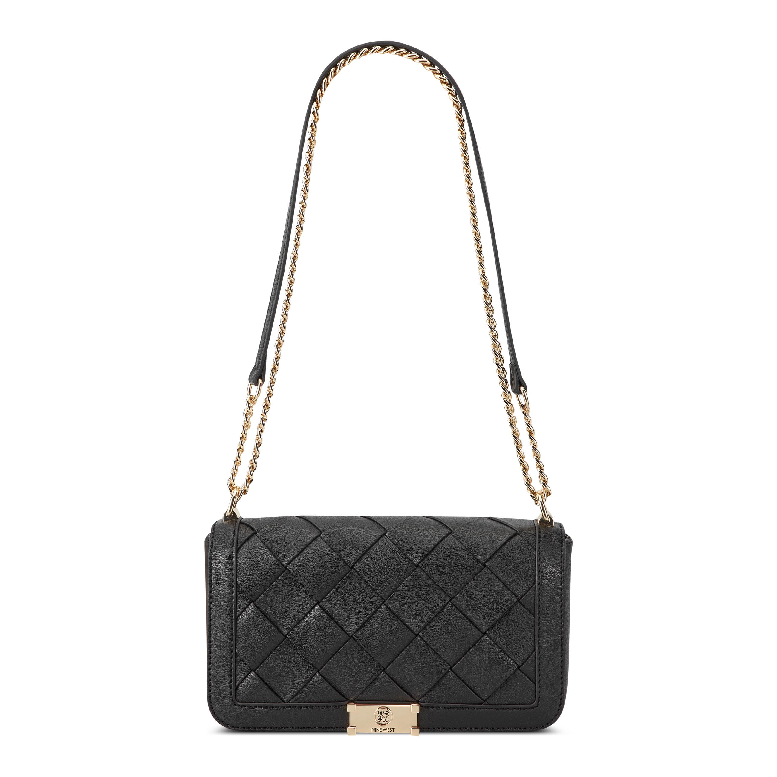 Nine west sling bag black best sale