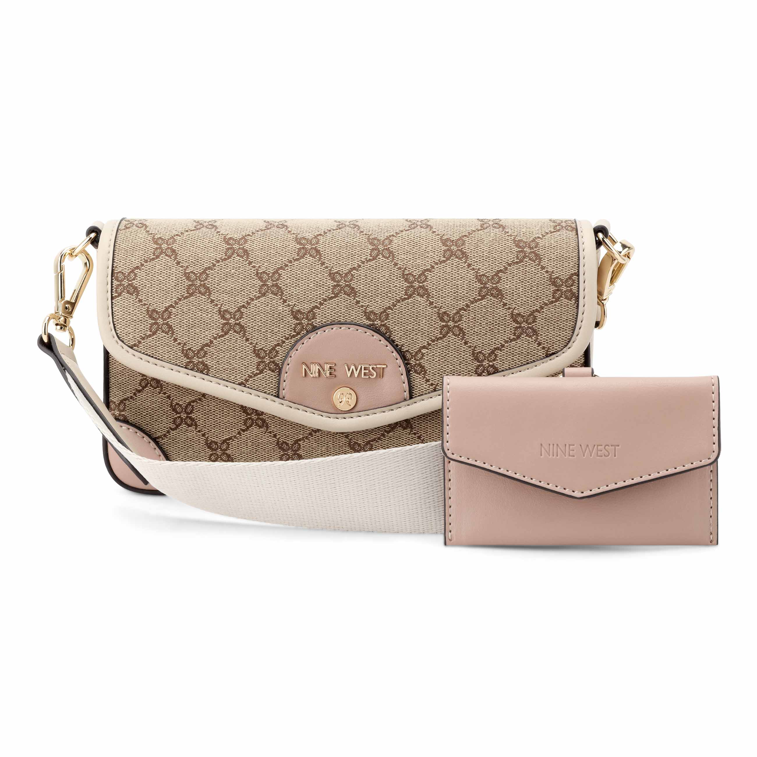 Peaches Crossbody Flap With Card Case