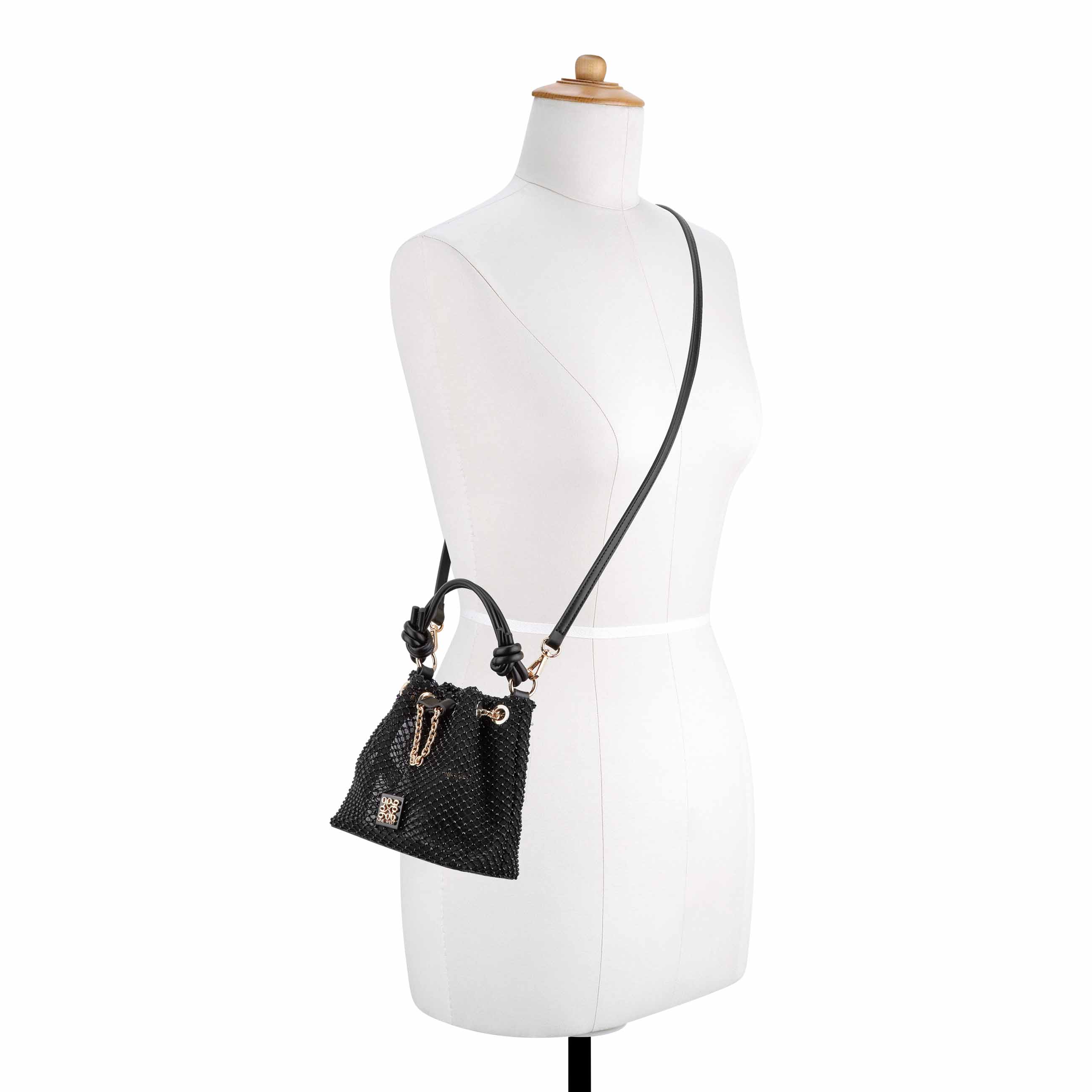 Wrenna Drawstring Bucket - Black | Nine West