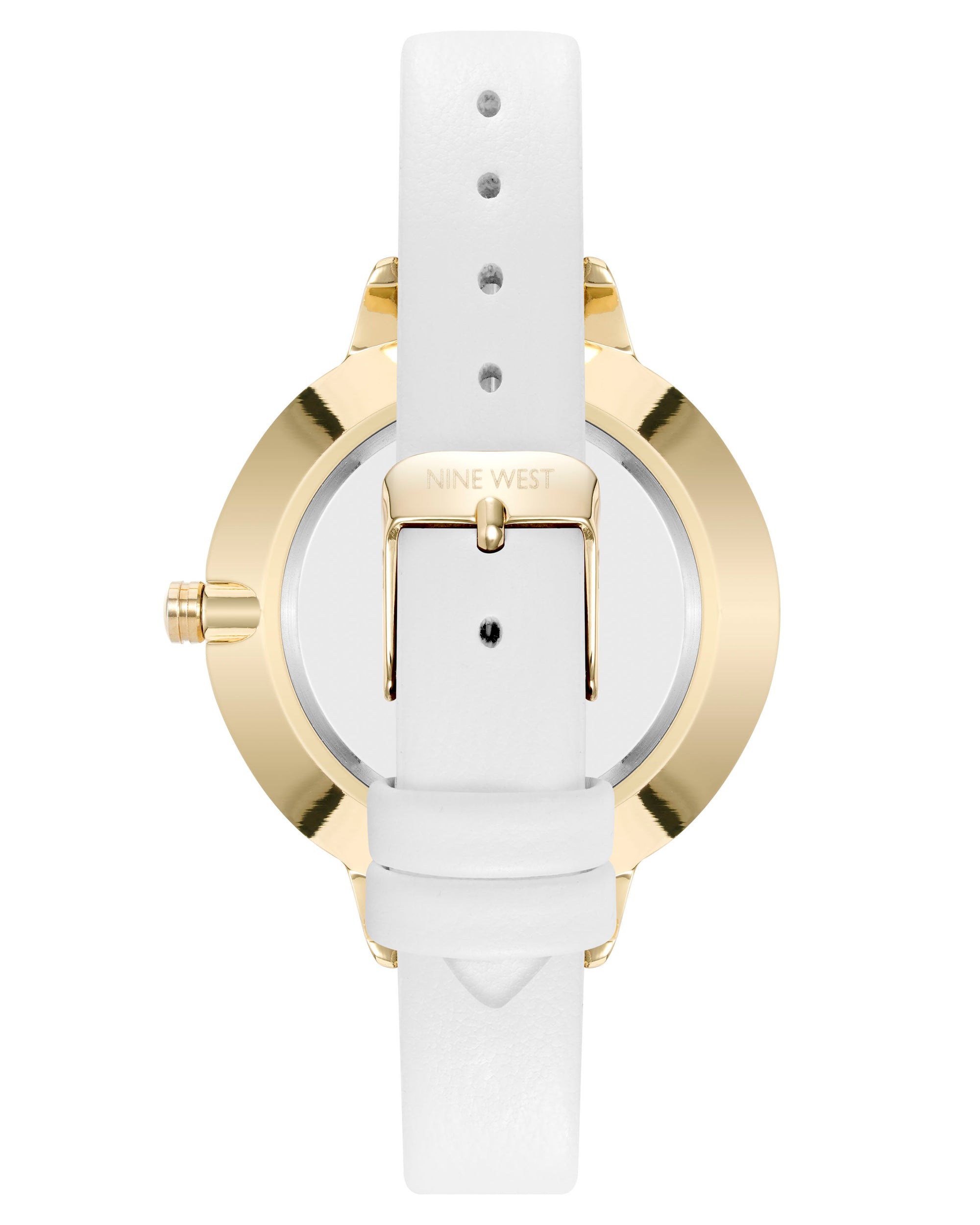 Floral Dial Strap Watch