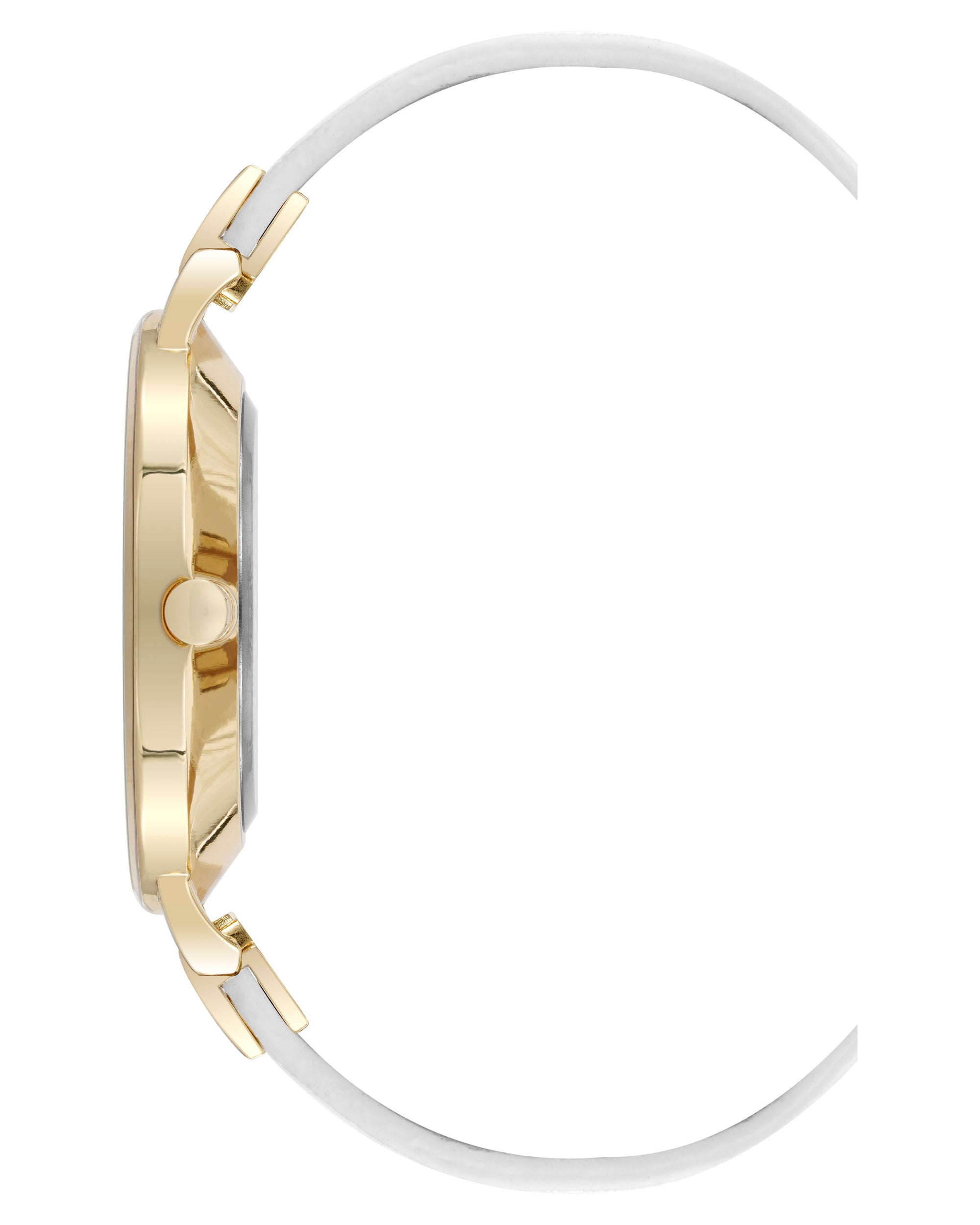 Floral Dial Strap Watch