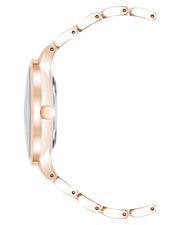 Crystal Accented Bracelet Watch