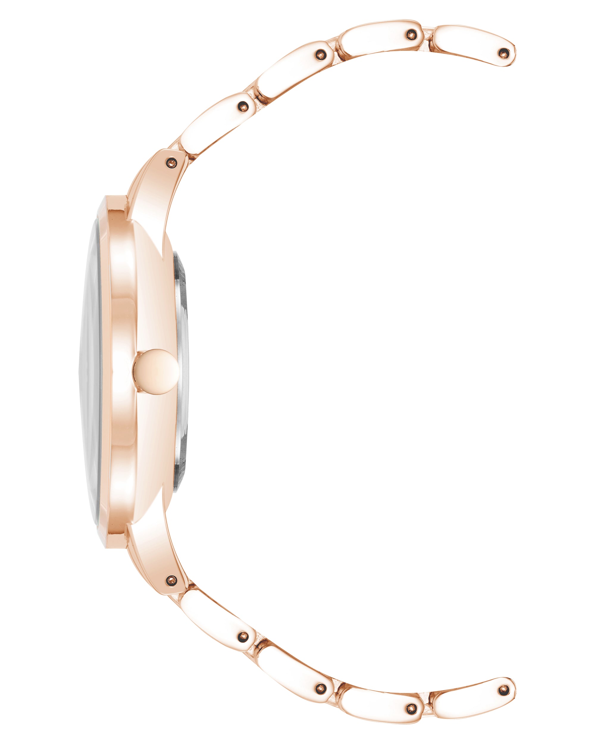 Crystal Accented Bracelet Watch