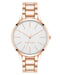 Crystal Accented Bracelet Watch