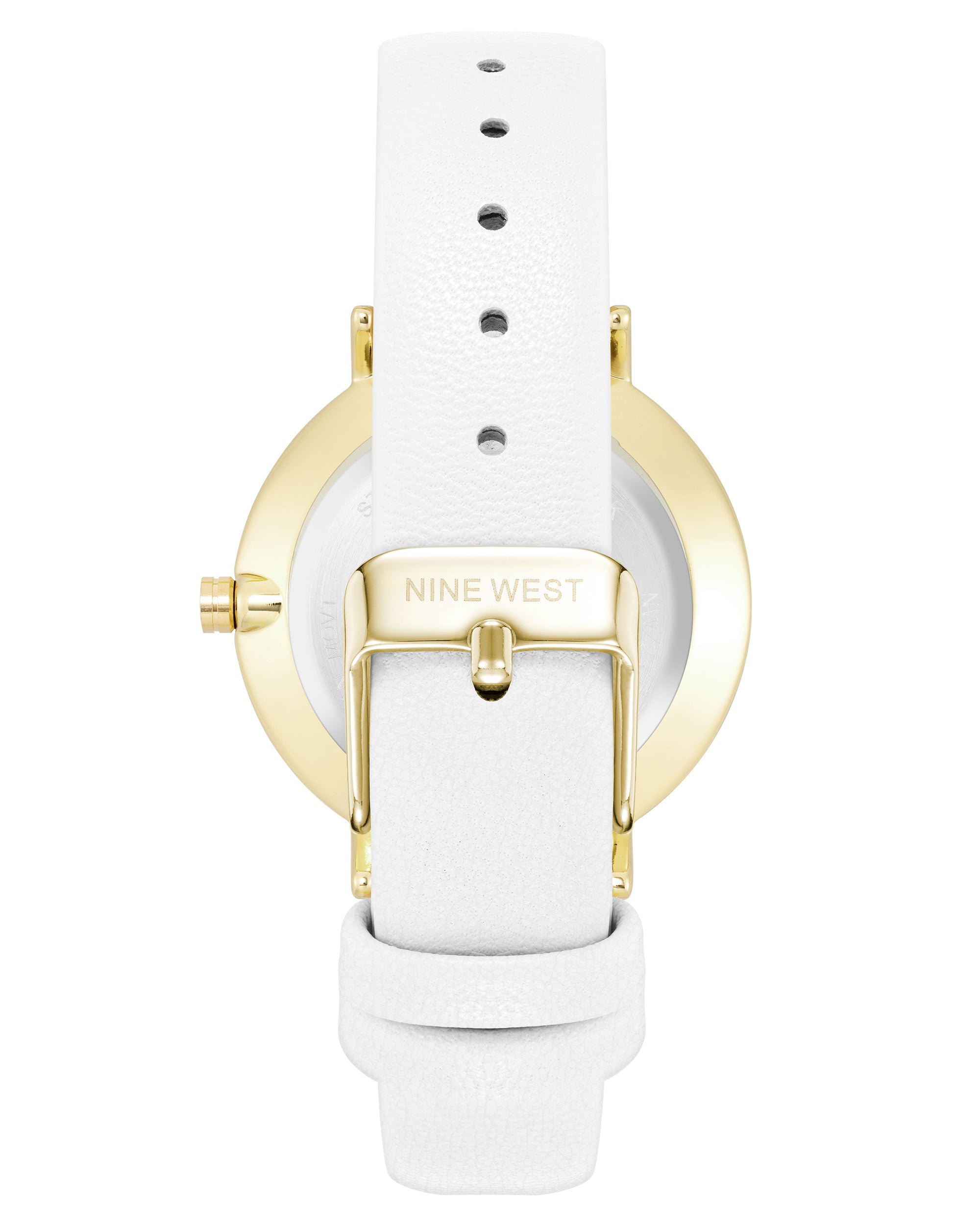 Two-Tone Bezel Strap Watch