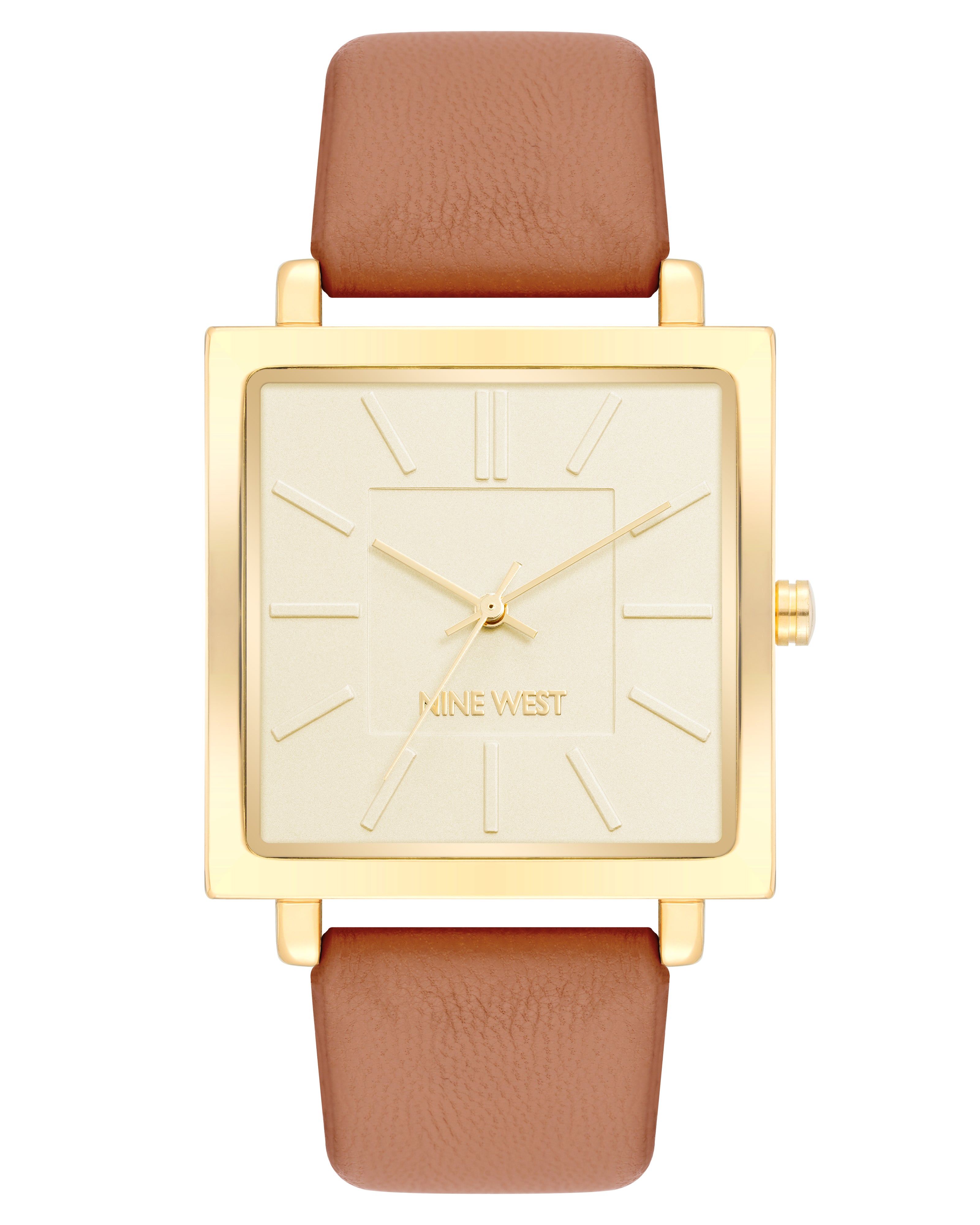 Square Case Strap Watch