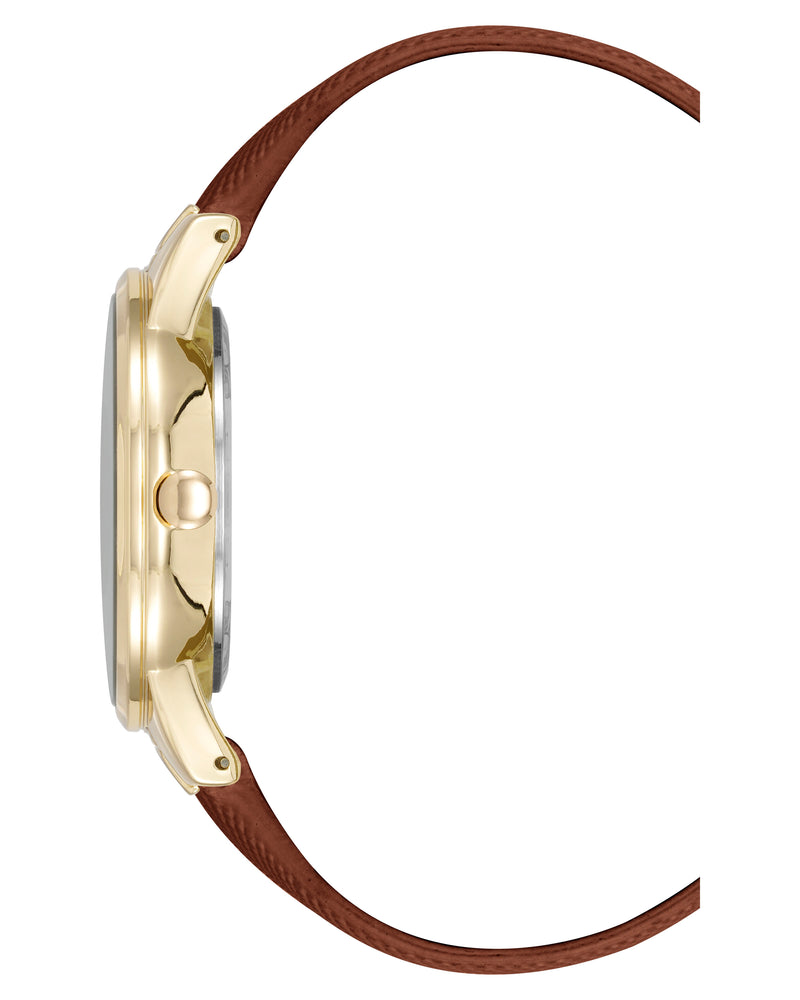 Saffiano Strap Watch