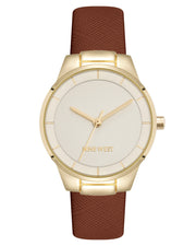 Saffiano Strap Watch
