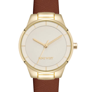 Saffiano Strap Watch