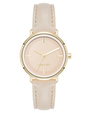 Crystal Accented Dial Strap Watch