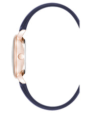 Crystal Accented Dial Strap Watch