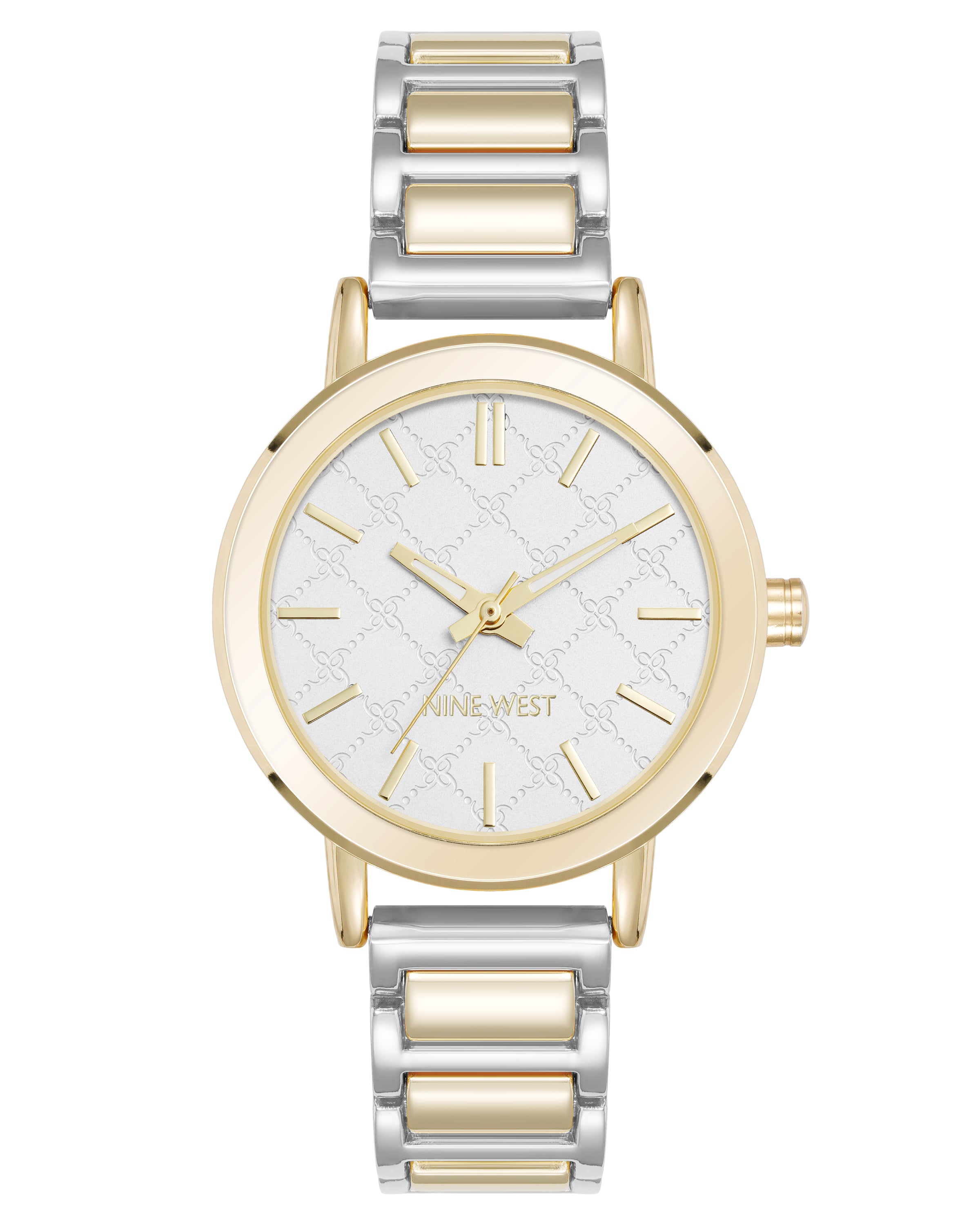 Patterned Dial Bracelet Watch