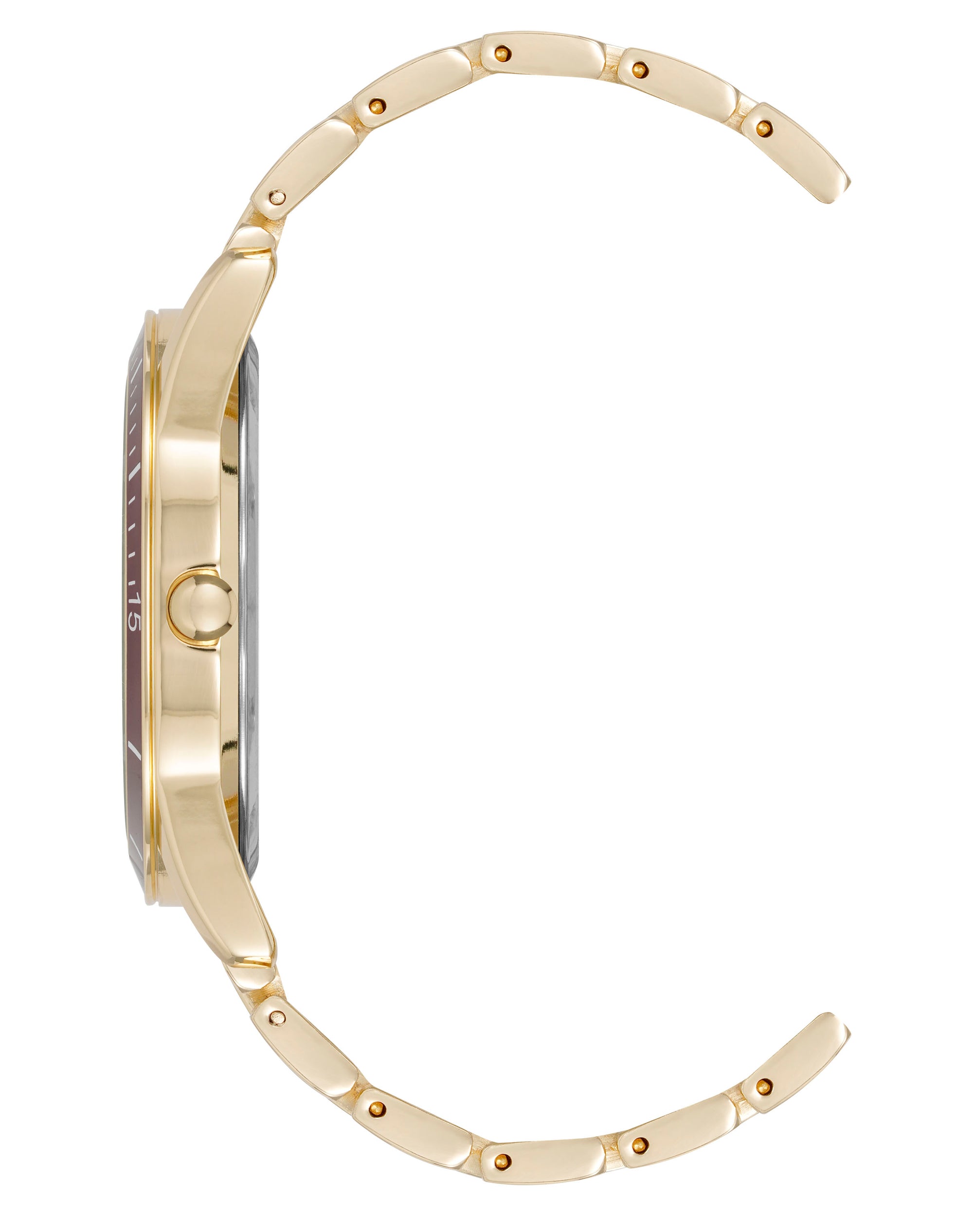 Burgundy Bezel Watch