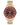 Burgundy Bezel Watch