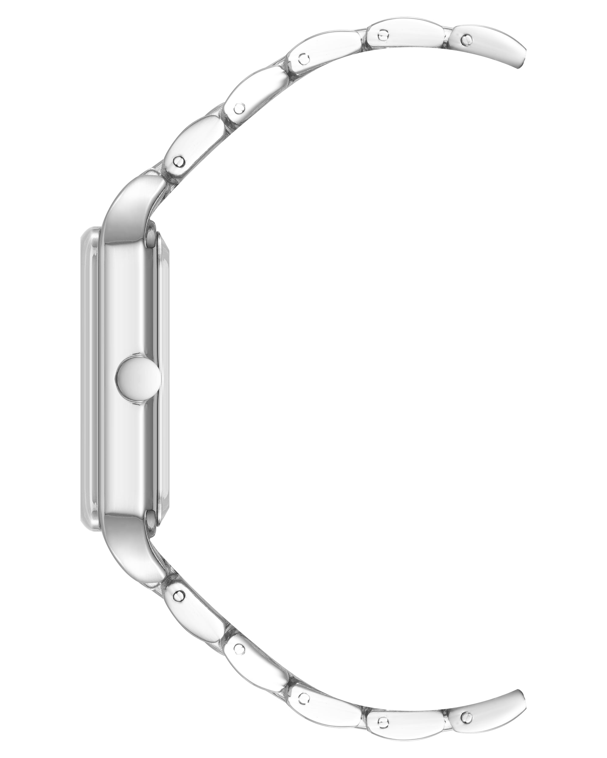 Vintage-Inspired Metal Bracelet Watch