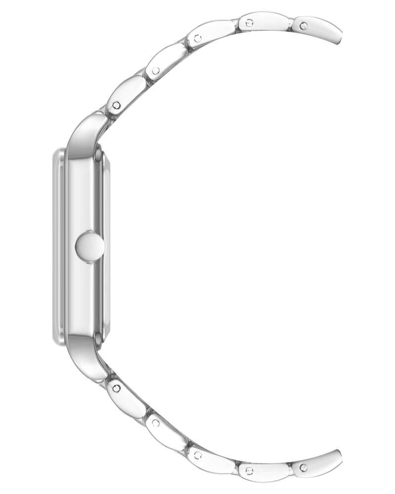 Vintage-Inspired Metal Bracelet Watch