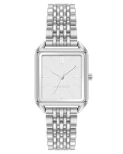 Vintage-Inspired Metal Bracelet Watch