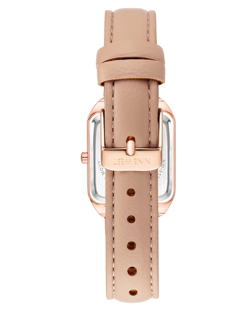 Rectangular Case Strap Watch