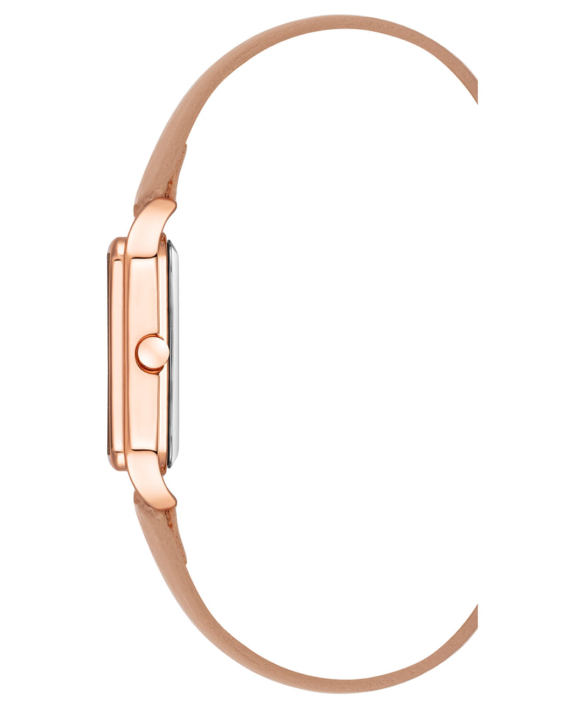 Rectangular Case Strap Watch