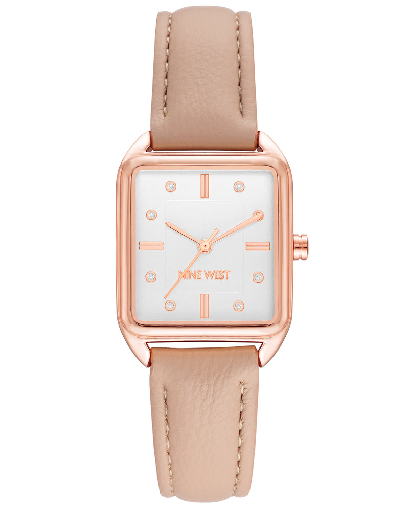 Rectangular Case Strap Watch