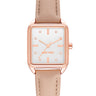 Rectangular Case Strap Watch