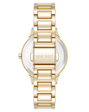 Textured Bezel Bracelet Watch