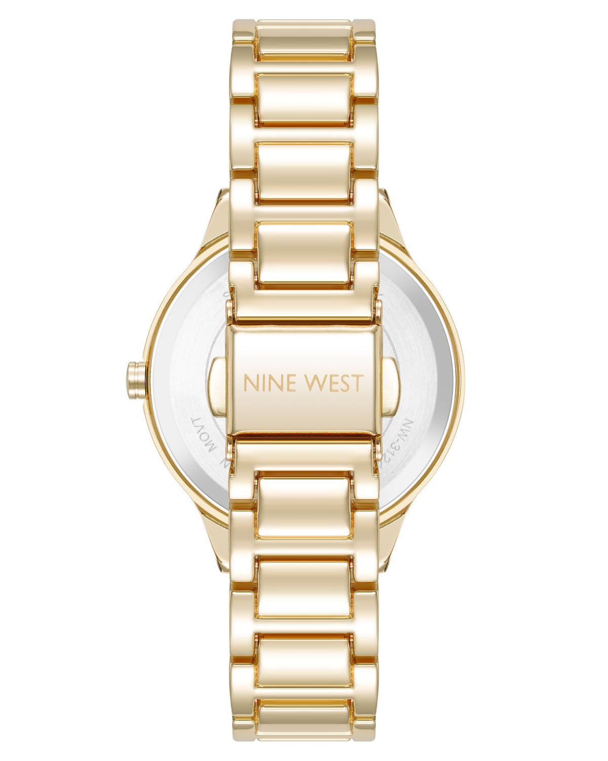 Textured Bezel Bracelet Watch