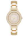 Textured Bezel Bracelet Watch