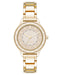 Textured Bezel Bracelet Watch