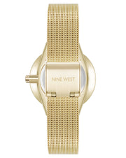Round Case Mesh Bracelet Watch