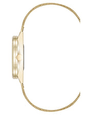 Round Case Mesh Bracelet Watch