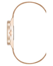 Round Case Mesh Bracelet Watch