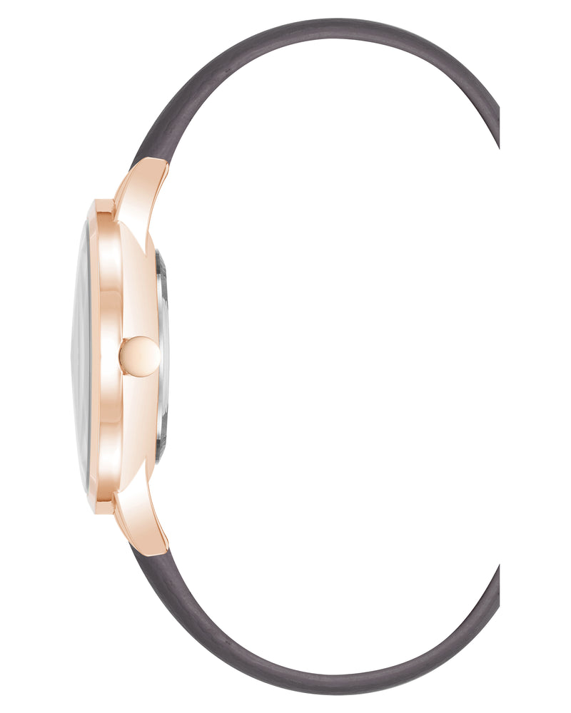 Crystal Accented Strap Watch