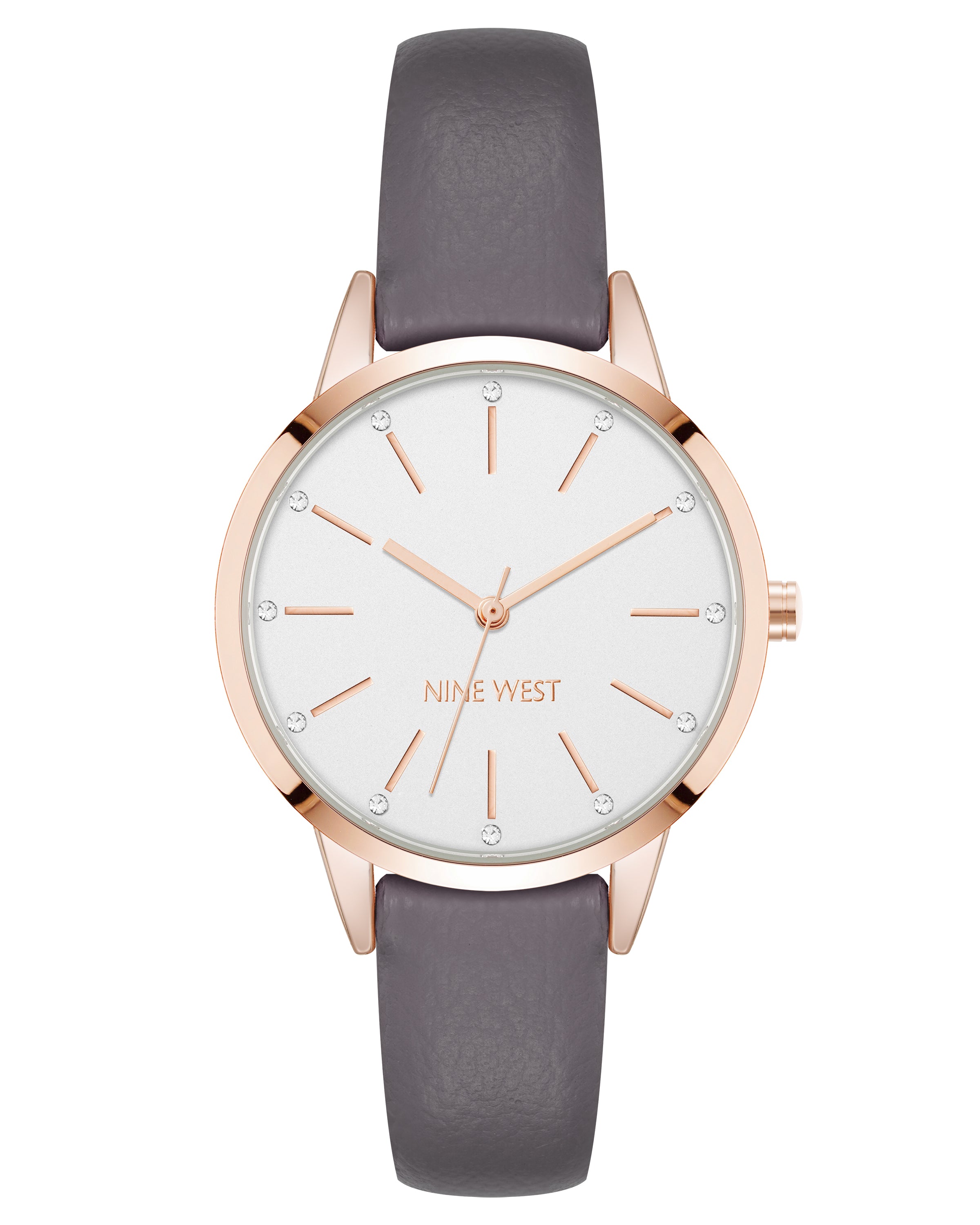 Crystal Accented Strap Watch