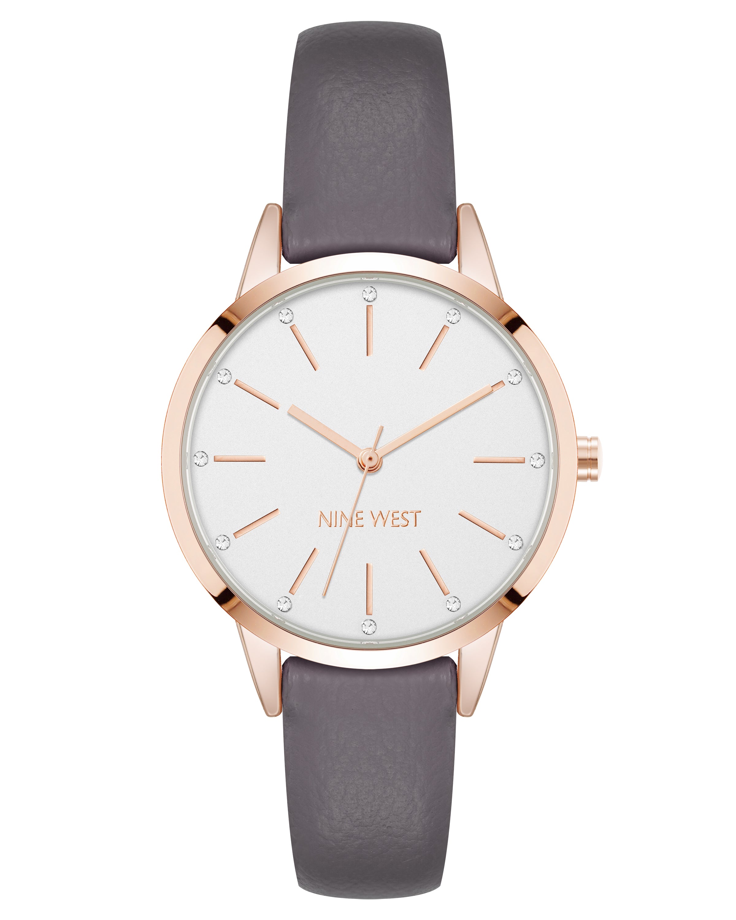 Crystal Accented Strap Watch