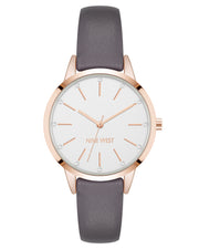 Crystal Accented Strap Watch
