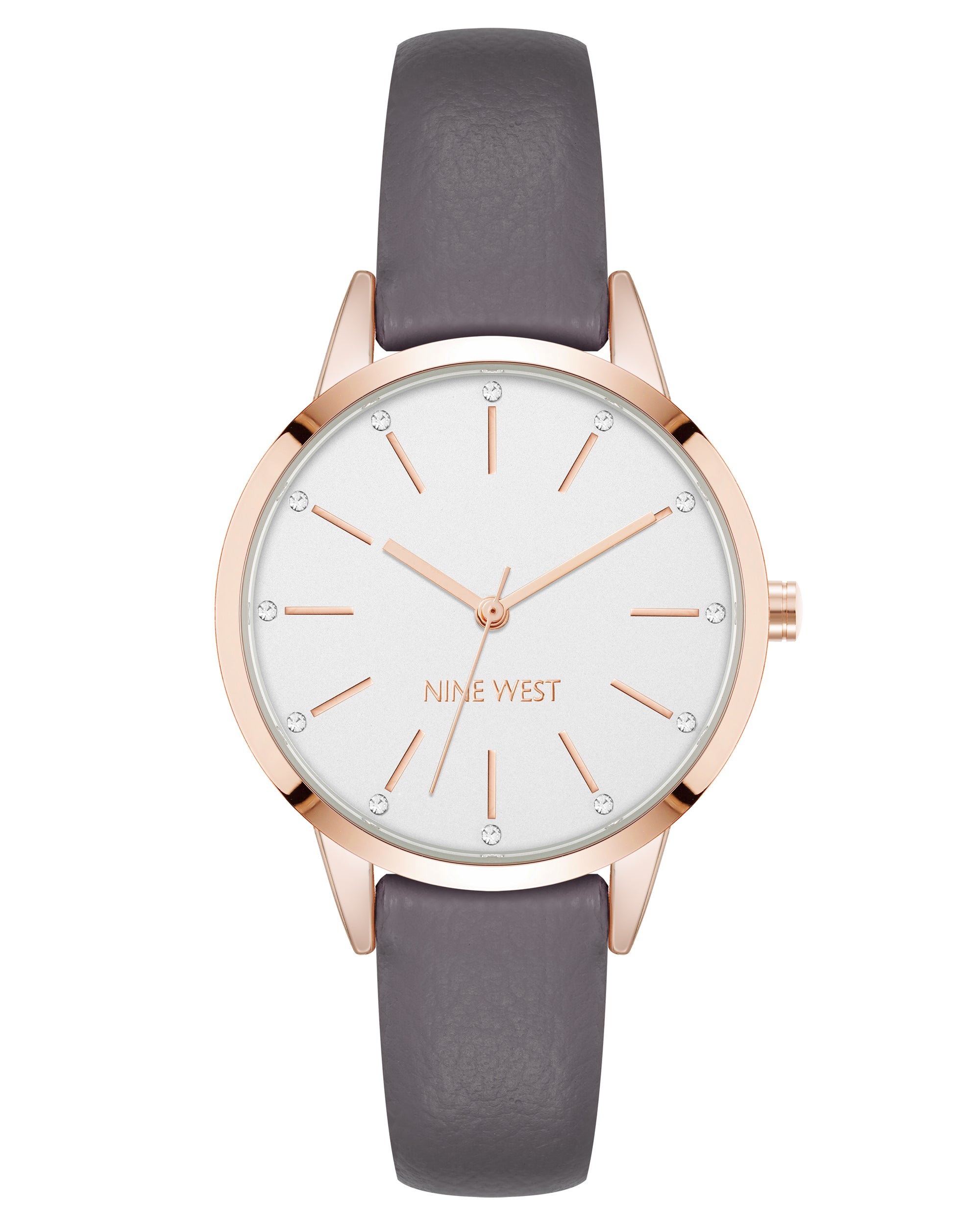 Crystal Accented Strap Watch