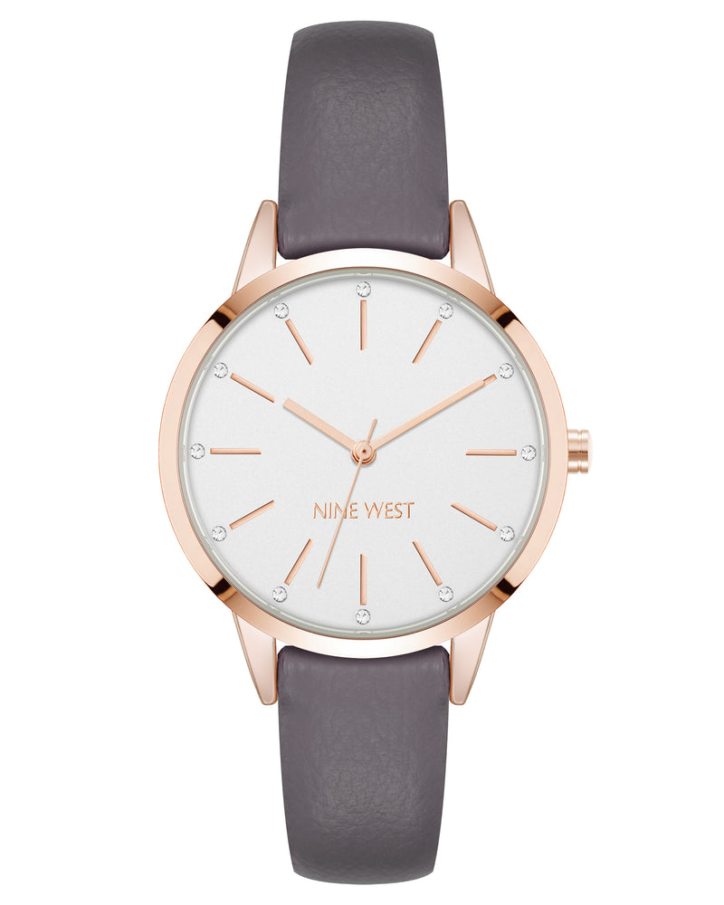 Crystal Accented Strap Watch