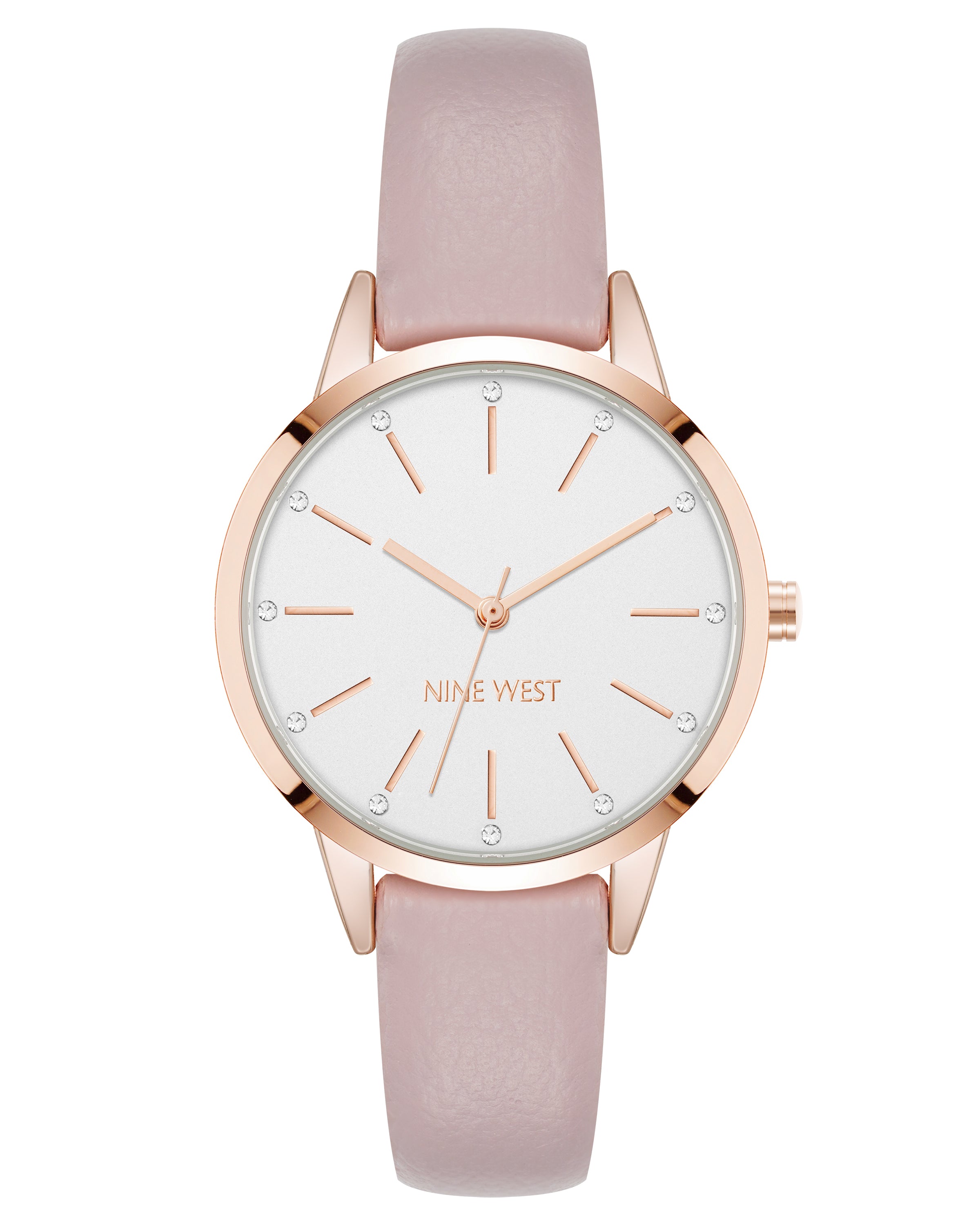 Crystal Accented Strap Watch