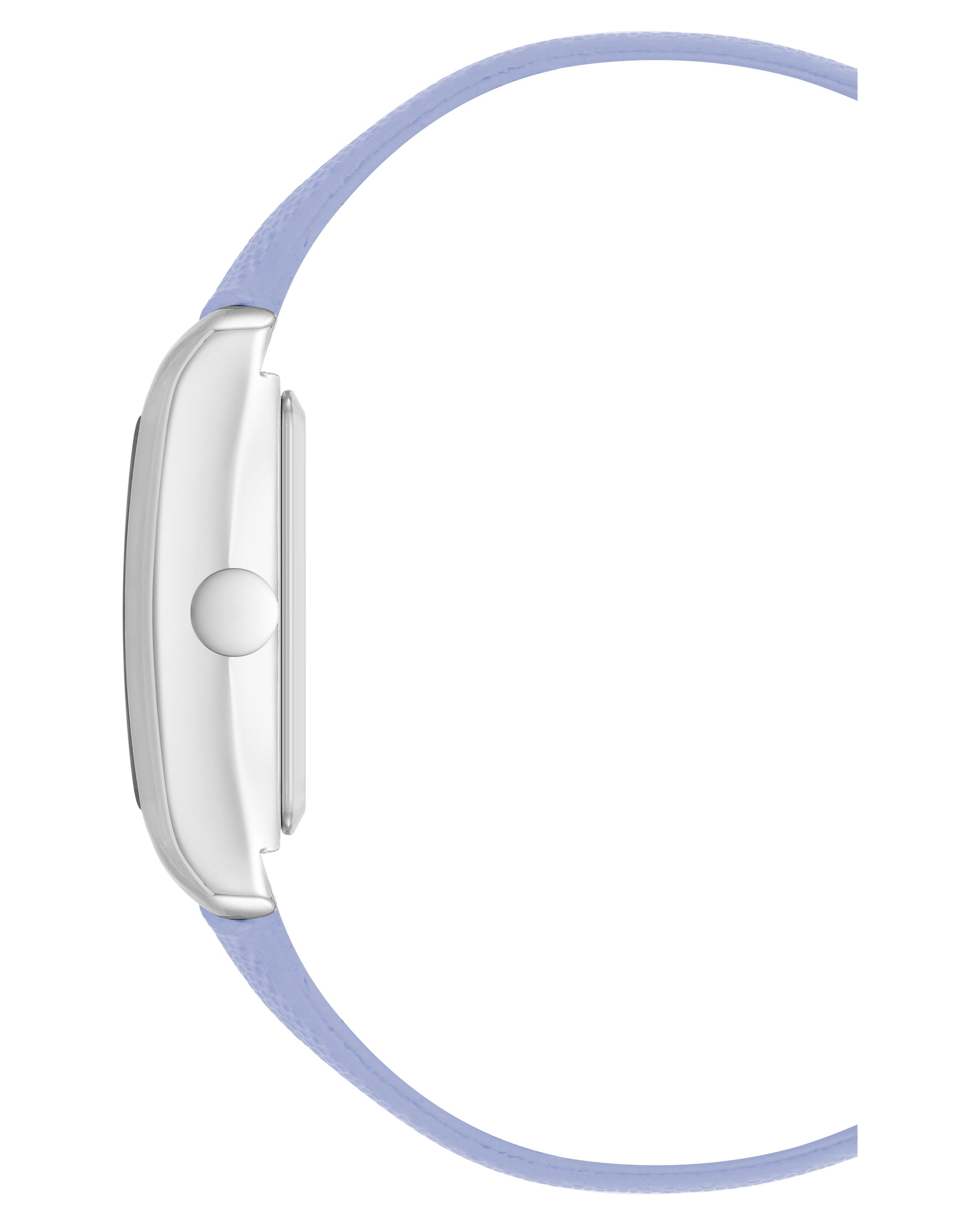 Saffiano Strap Rectangular Watch