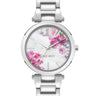 Pink Flower Dial Watch