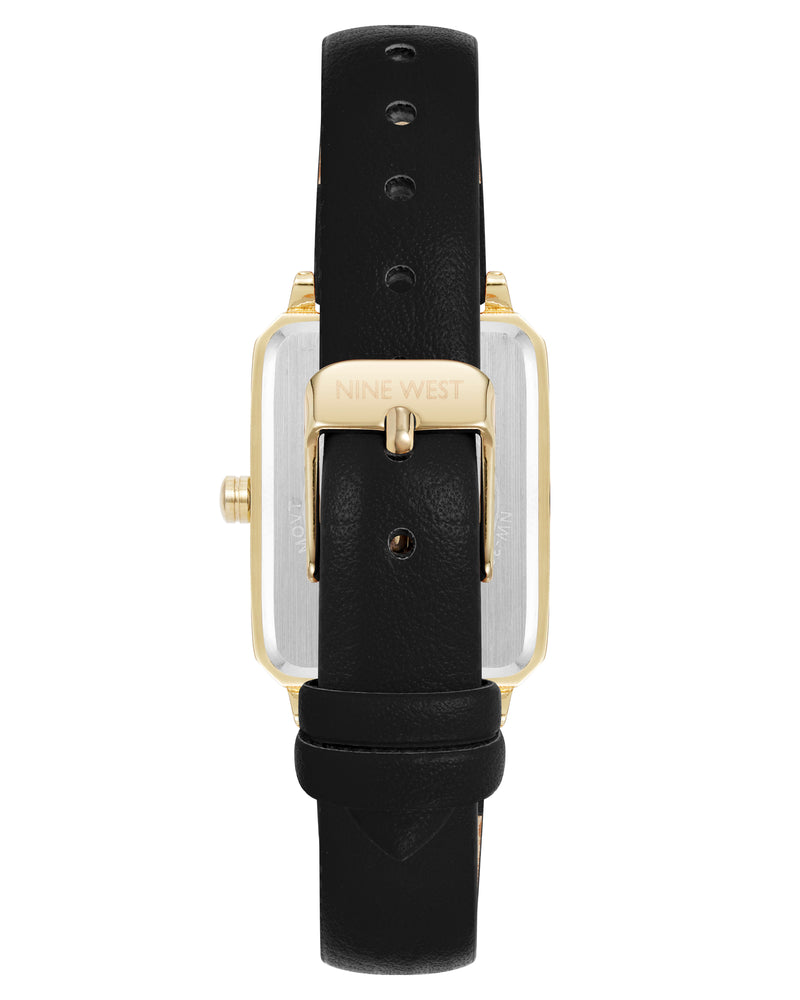Elegant Rectangular Case Strap Watch