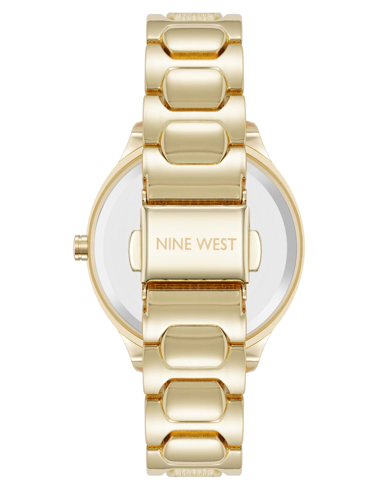 Round Link Bracelet Watch