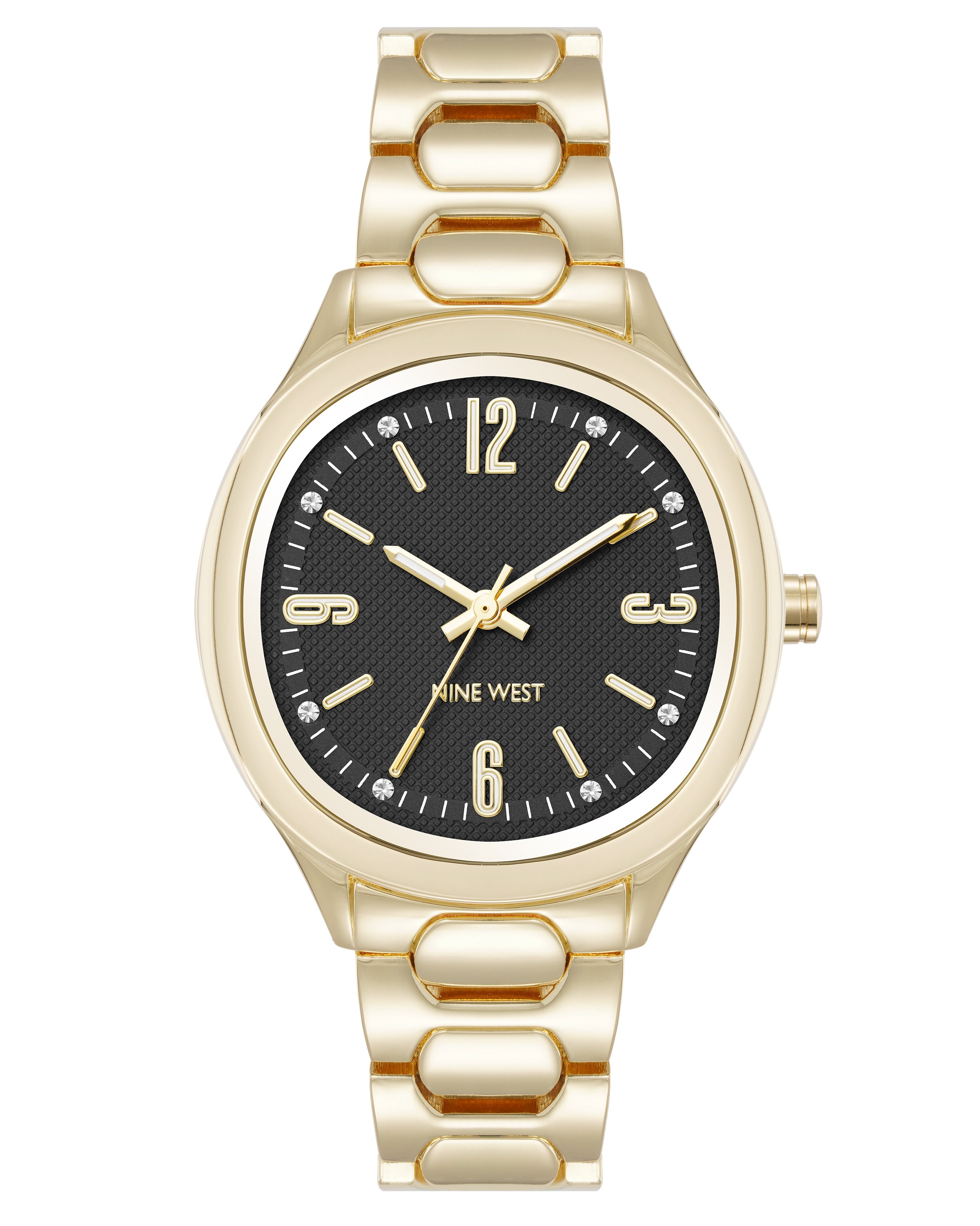 Round Link Bracelet Watch
