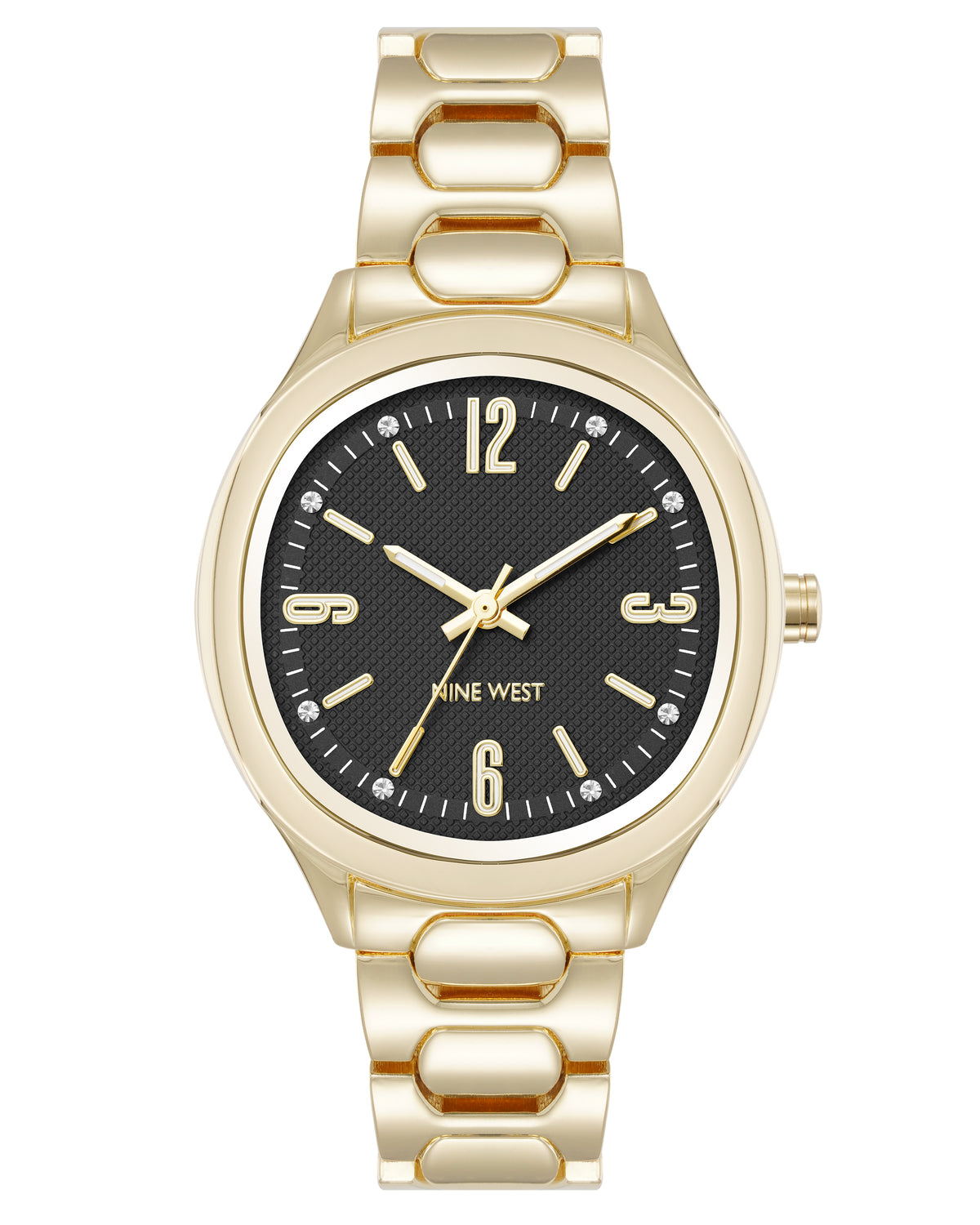 Round Link Bracelet Watch