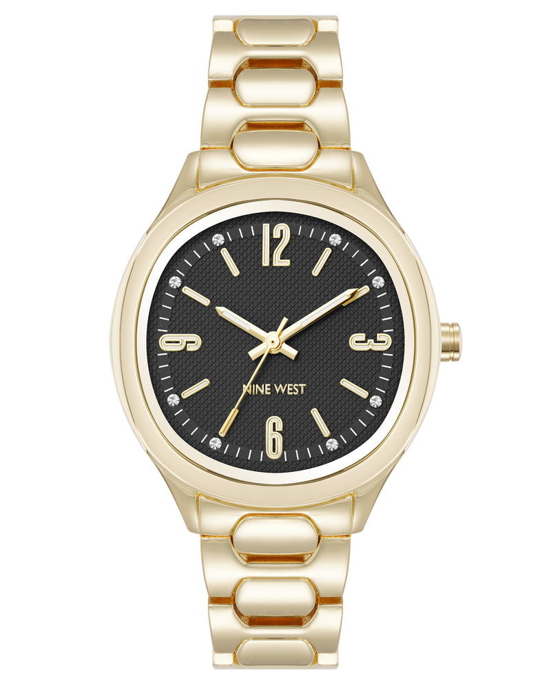 Round Link Bracelet Watch