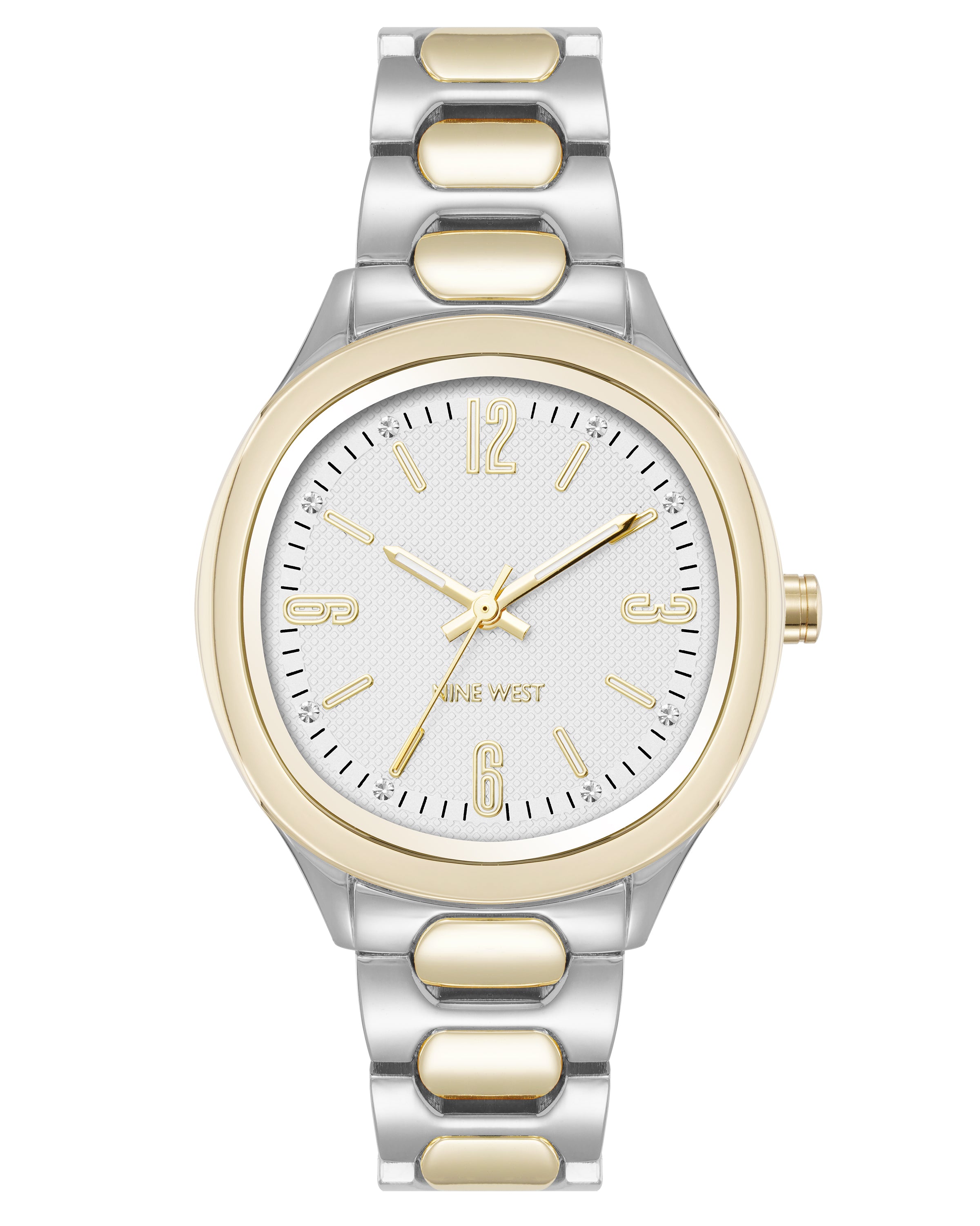 Round Link Bracelet Watch
