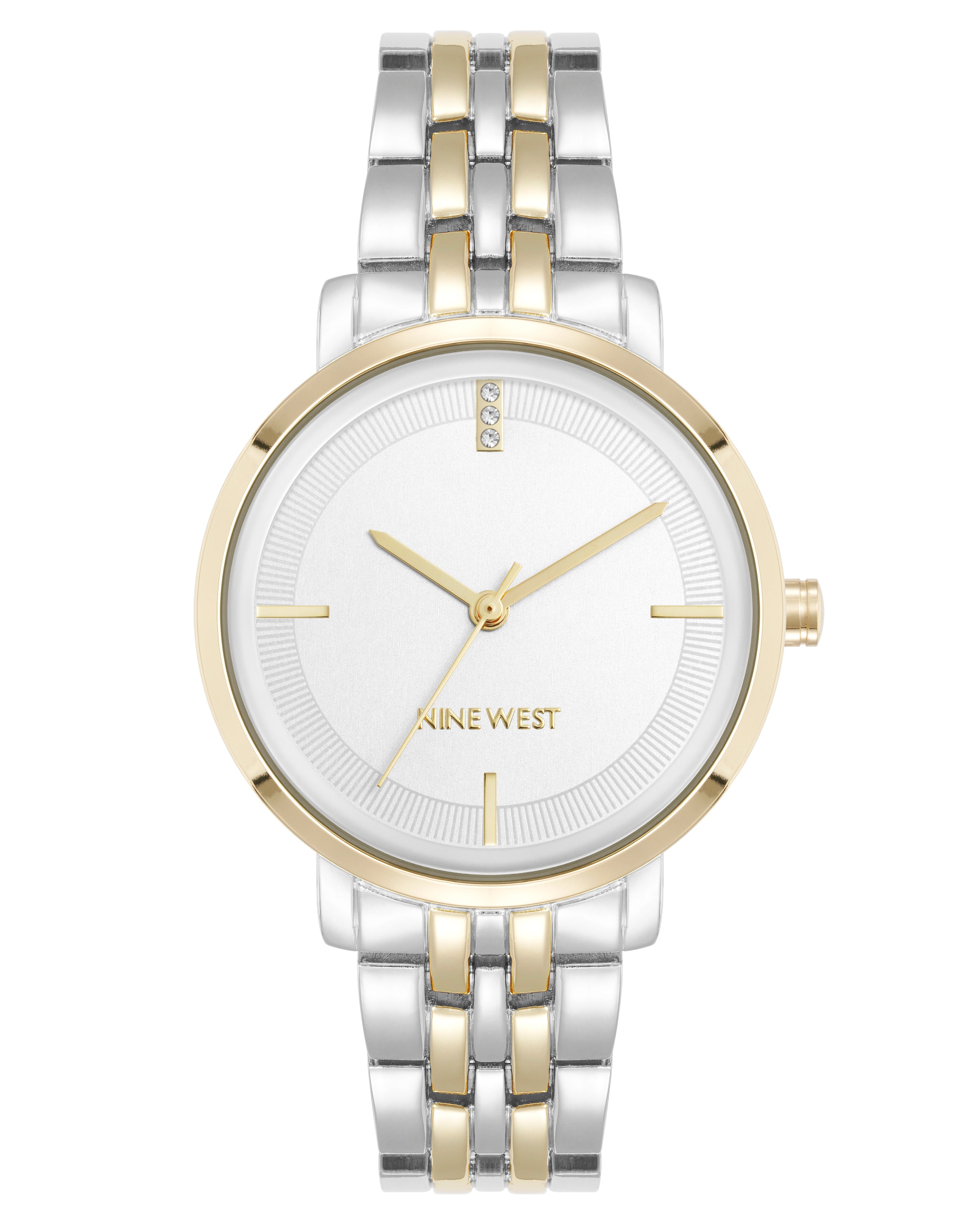 Two-Tone Bracelet Watch
